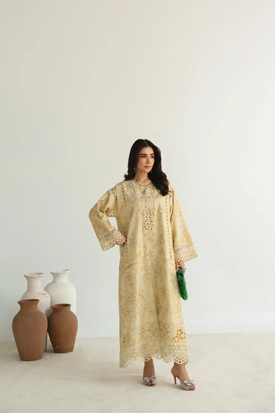 Golden Garden Embroidered Kurta catalog preview 1