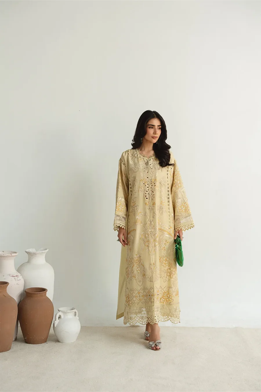 Golden Garden Embroidered Kurta catalog preview 3